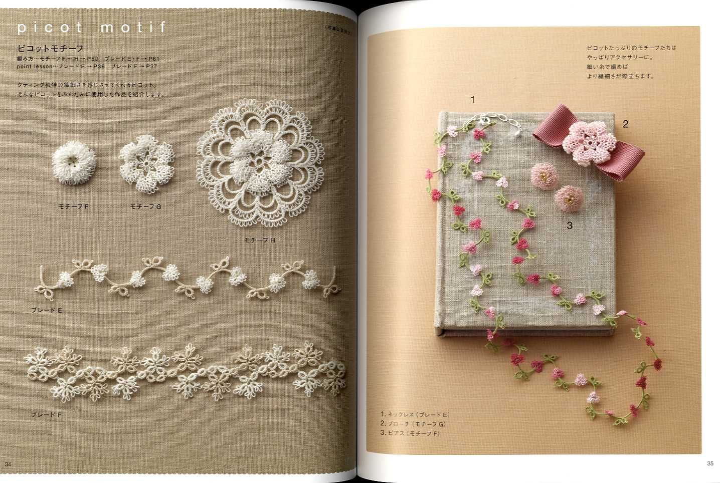 Tatting Lace Japanese Craft Book eBay