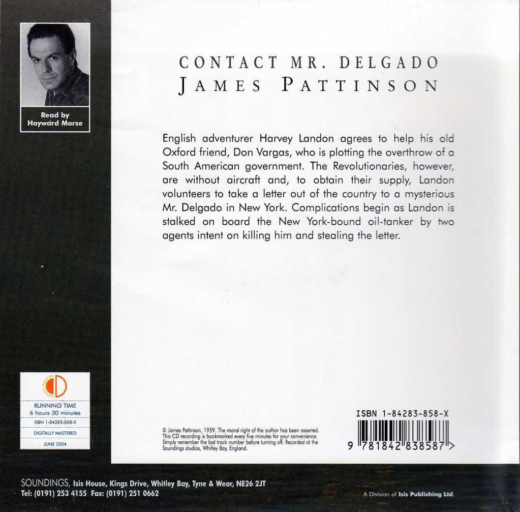 Contact Mr. Delgado by James Pattinson Audiobook Mp3 64 kbps (6 cds)
