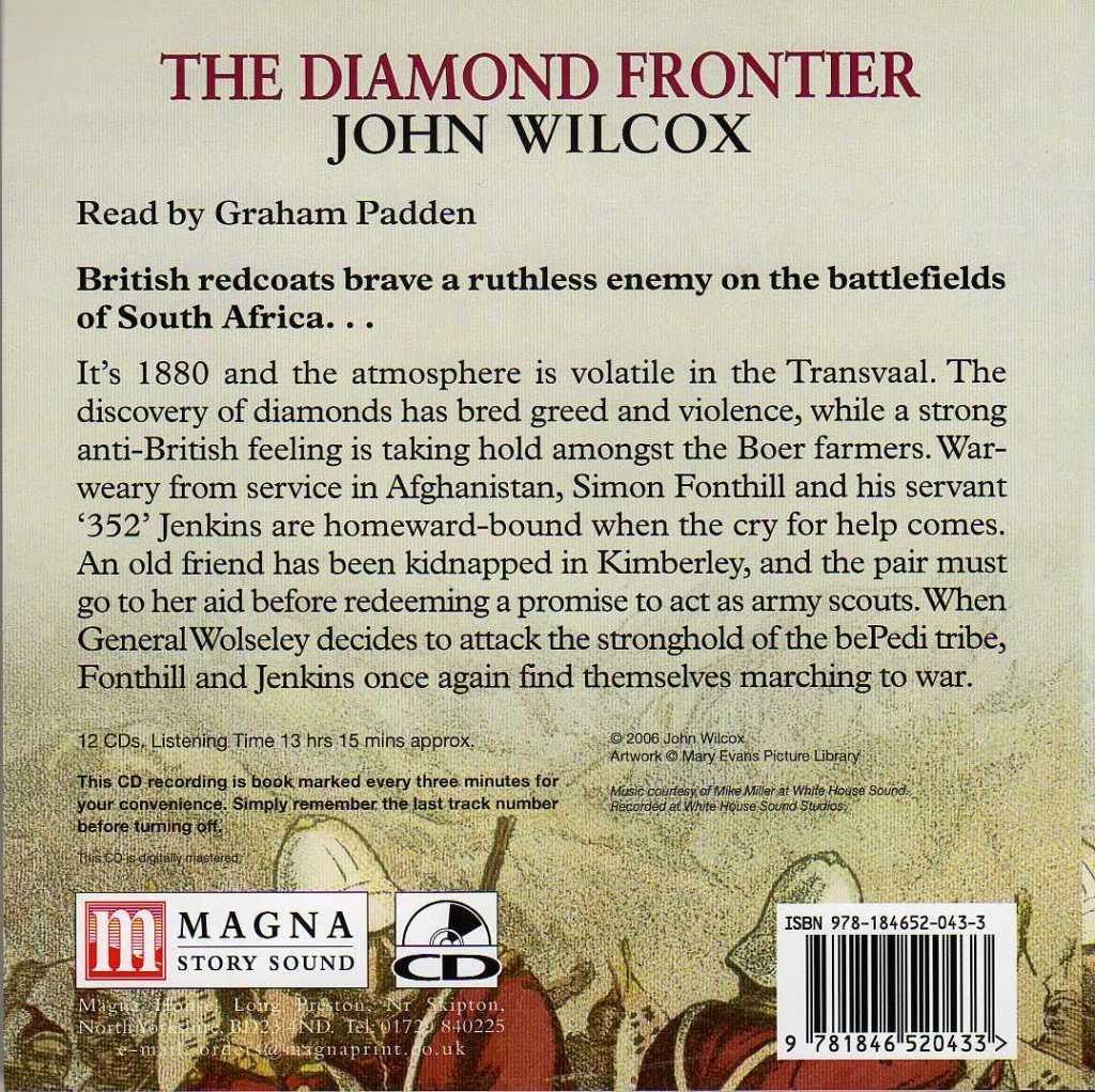 John Wilcox - The Diamond Frontier Audiobook (12 cds)