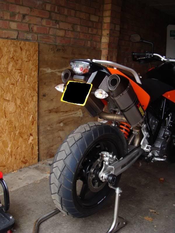 ktm 990 adventure tail tidy