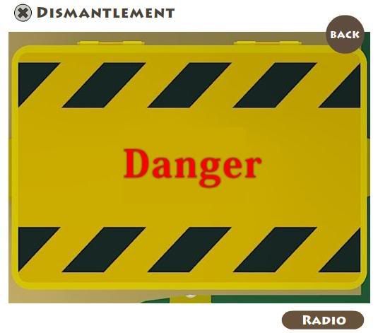 Radio Dismantlement walkthrough