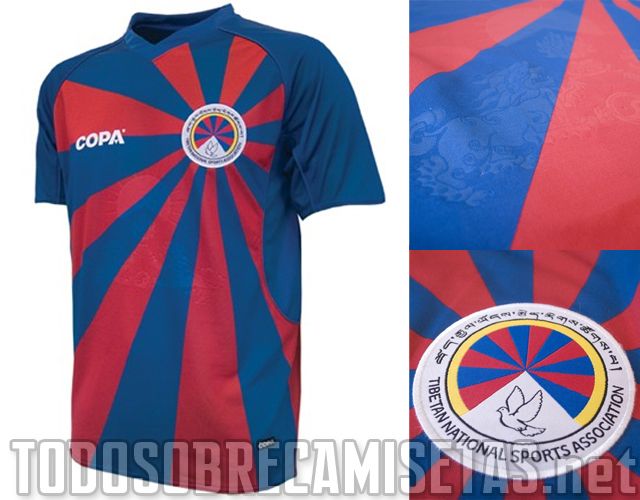 Tibet National Team Kits 2011, de Copa Football - Todo Sobre Camisetas