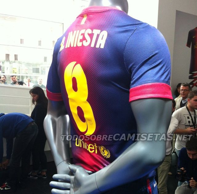 Camiseta Barcelona 2012