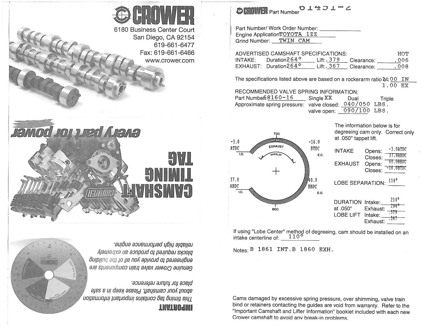 MRS performance parts list Page 3