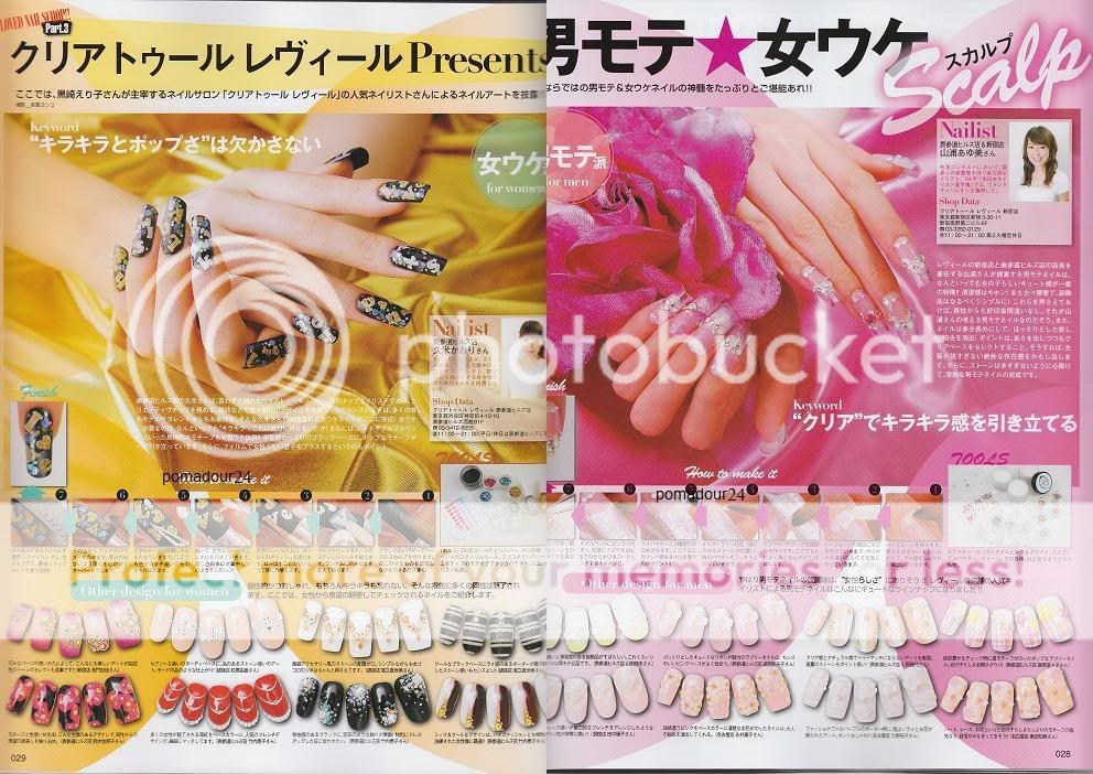 NAIL VENUS 2008 AUTUMN   Japanese Nail Design Art Book  