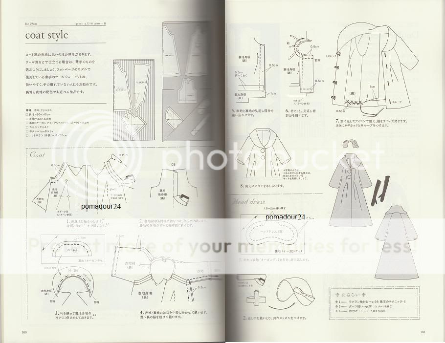 STYLEBOOK OF DOLLS DRSS for BARBIE DOLL   Japanese Book  