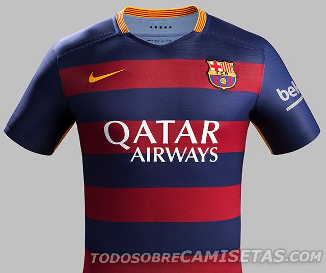 camiseta fc barcelona 2015