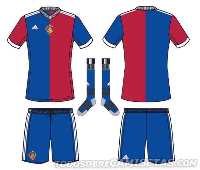 FC Basel adidas 17/18 Home Kit Voting