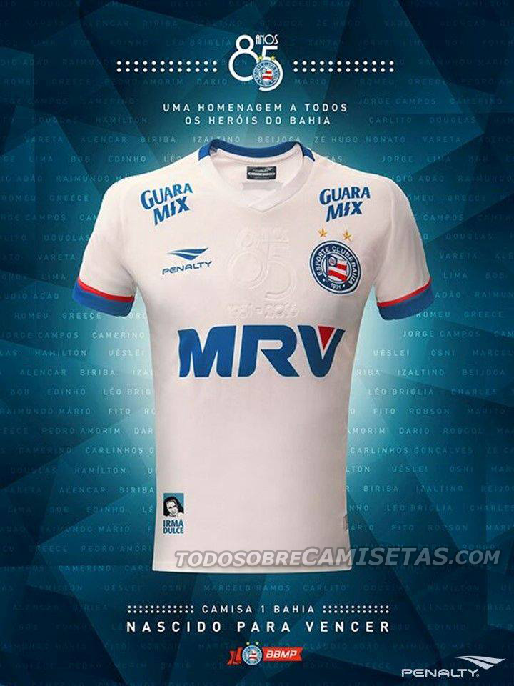 Camisas Penalty do Bahia 2016