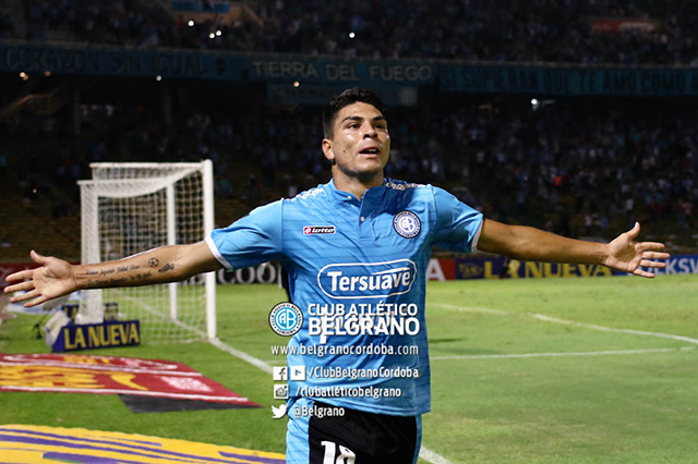 Camiseta titular Lotto de Belgrano 2016