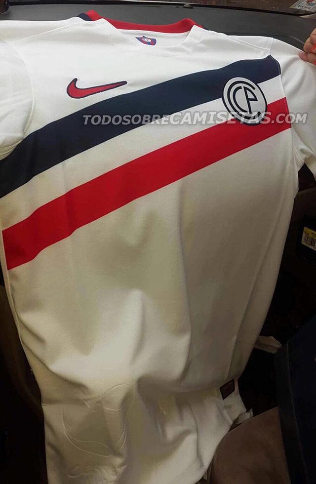 Camiseta suplente de Cerro Porteño 2016