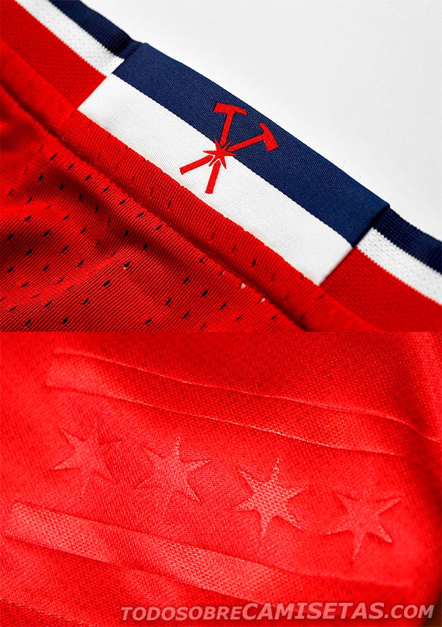 Chicago Fire adidas 2016 Home Kit