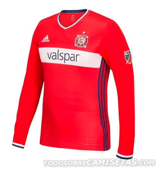 Chicago Fire adidas2016 Home Kit