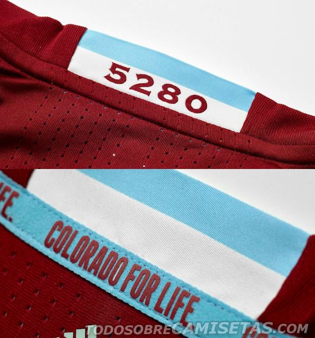 Colorado Rapids adidas 2016 Home Kit