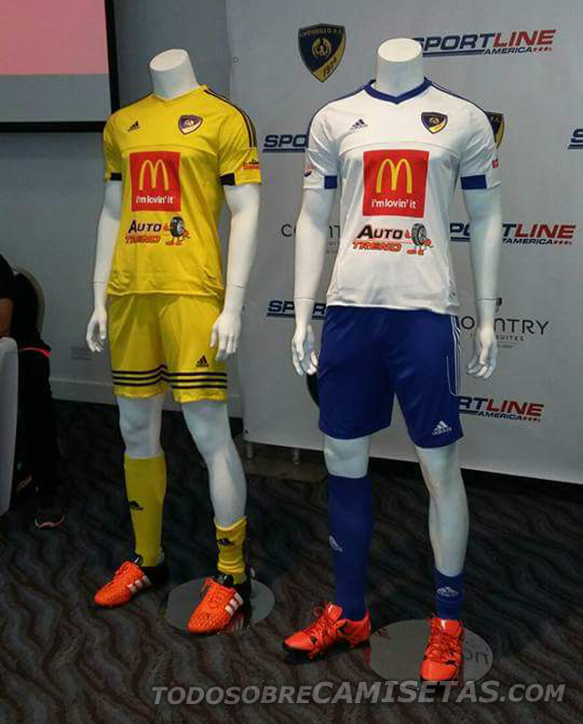 Camisetas Adidas del Chorrillo FC 2016