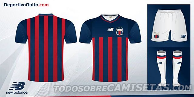 Camisetas New Balance de Deportivo Quito 2016