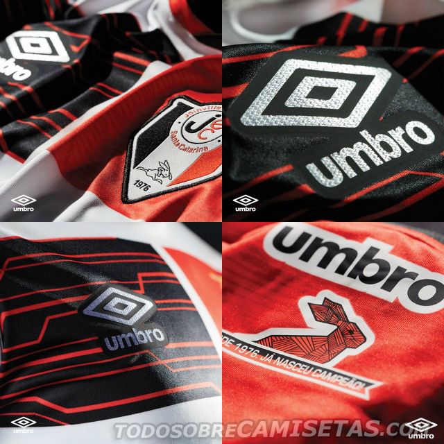 Camisas Umbro do Joinville 2016