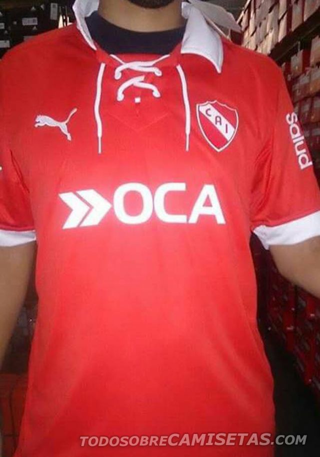 Camiseta retro de Independiente 2015
