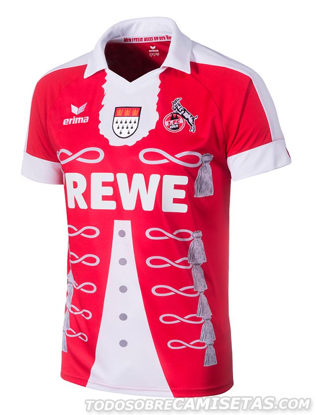 1. FC Köln 15/16 Carnival Kit by Erima