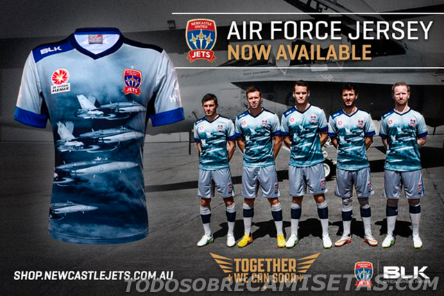 Newcastle Jets RAAF Tribute Kit