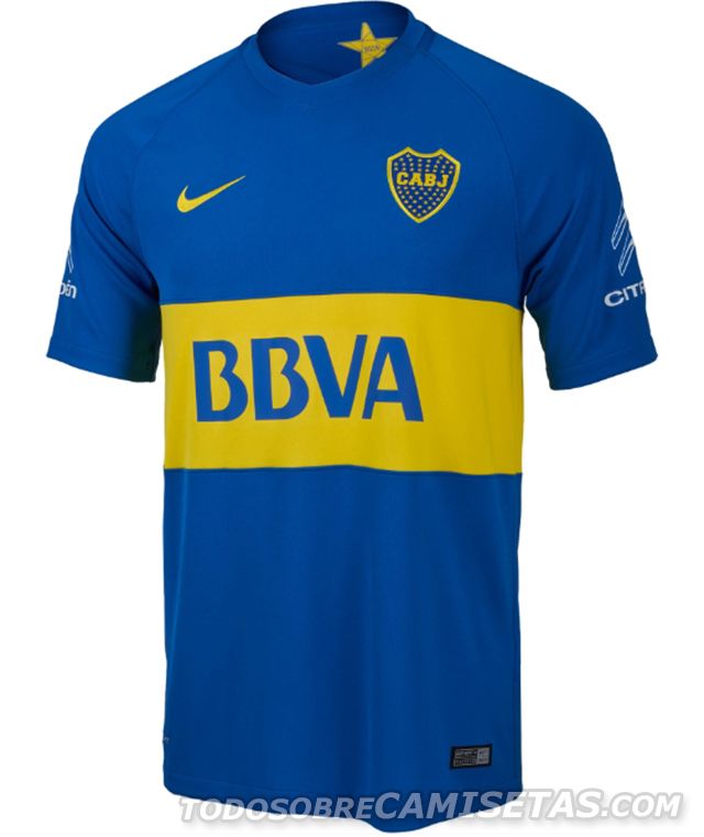 Camiseta local Nike de Boca Juniors 2016