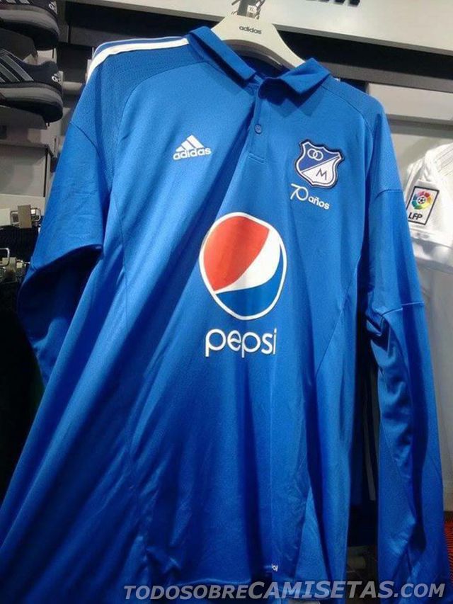 Camisetas de Millonarios FC 2016