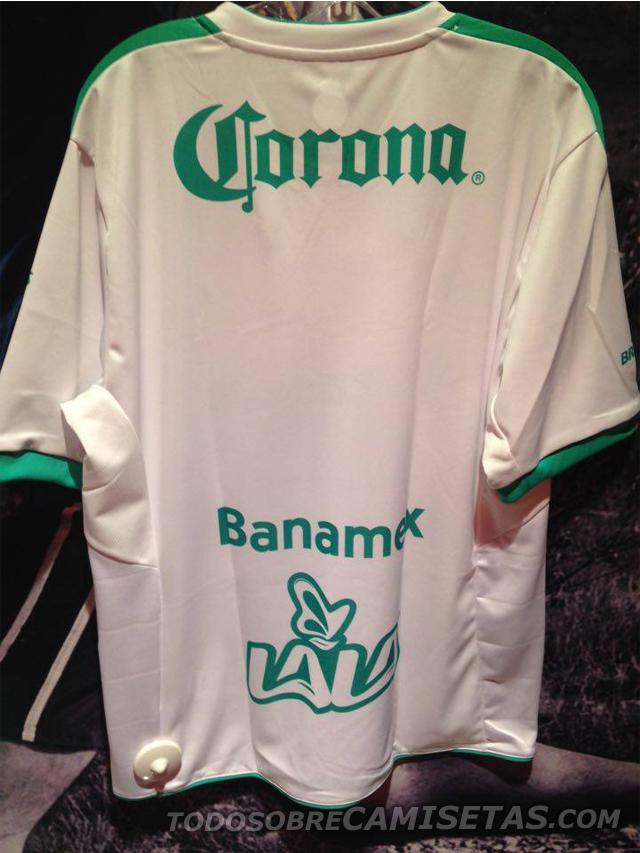 Tercer jersey de Santos Laguna 2016