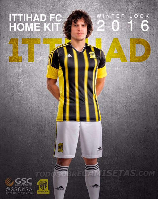 Al Ittihad FC Adidas Winter Kits 2016