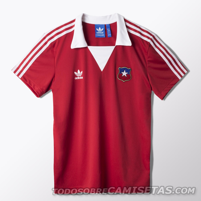 MODA: Camiseta Adidas Originals de Chile en España 82 - Todo Sobre Camisetas