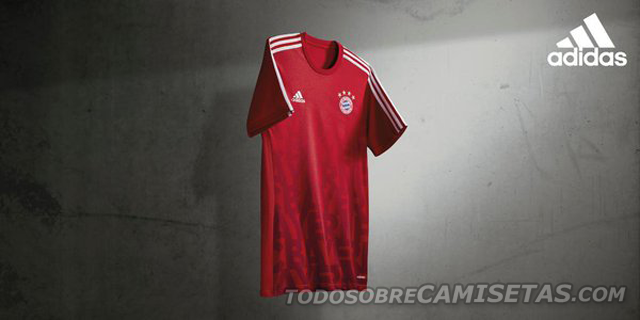 Bayern Adidas Pre-Match Shirts 15/16