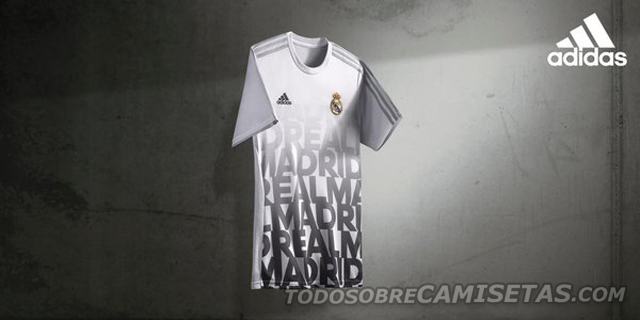 Real Madrid Adidas Pre-Match Shirts 15/16