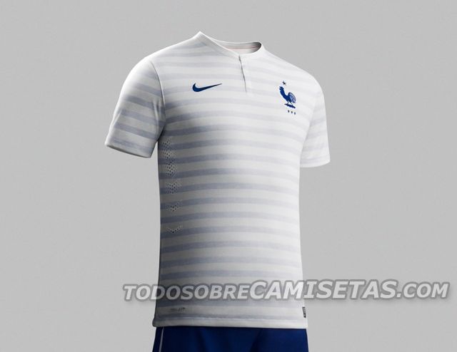 OFICIAL: France Nike Away Kit for WC Brazil 2014 - Todo Sobr