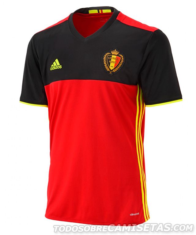 Belgium EURO 2016 Home Kit