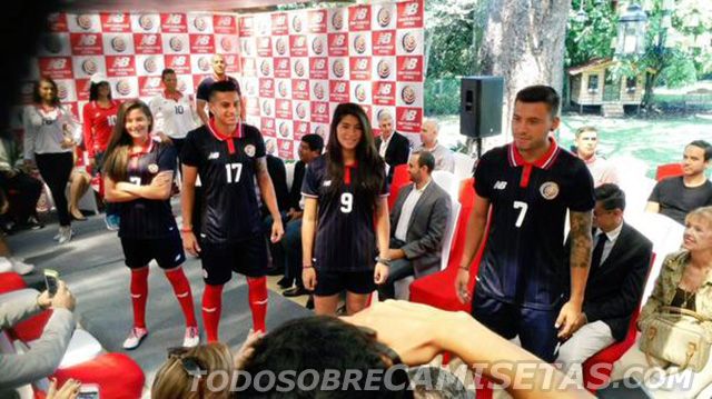 Tercera camiseta New Balance de Costa Rica 2015/16