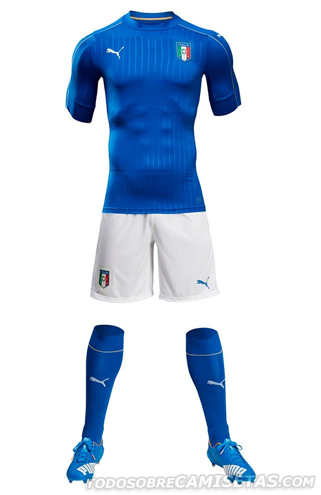 Italy EURO 2016 Home Kit