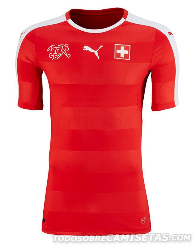 Switzerland EURO 2016 Home Kit