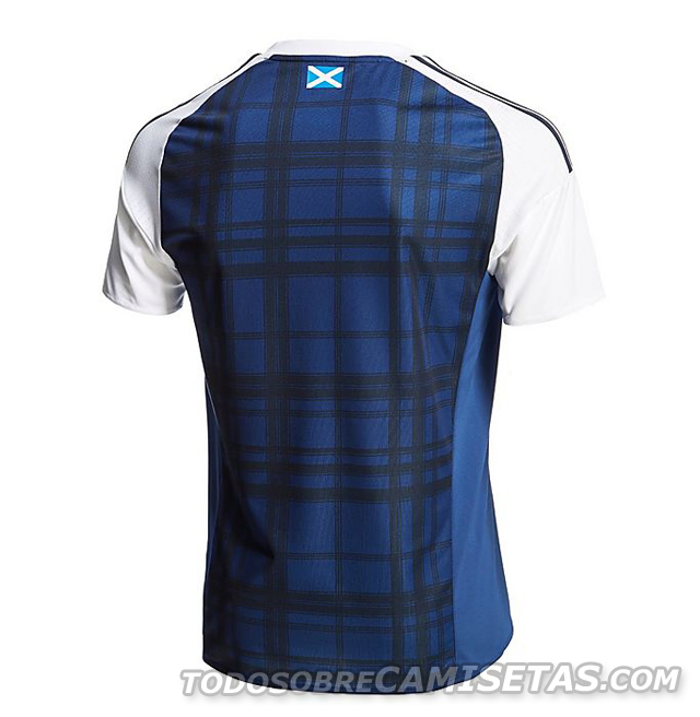 Scotland 2016 Home Kit by Adidas