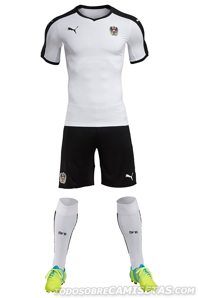 Austria Euro 2016 away kit by Puma