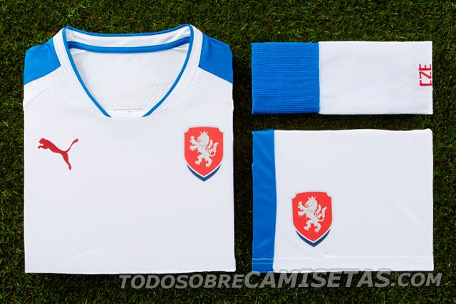 Czech Republic Euro 2016 away kit by Puma