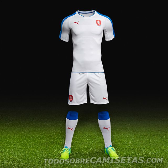 Czech Republic Euro 2016 away kit by Puma