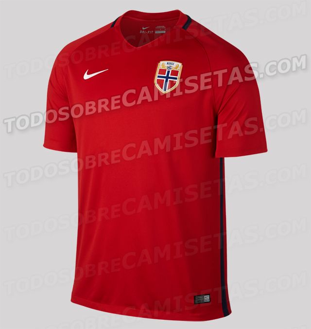 Norway, Finland and Slovenia Nike 2016 Kits LEAKED