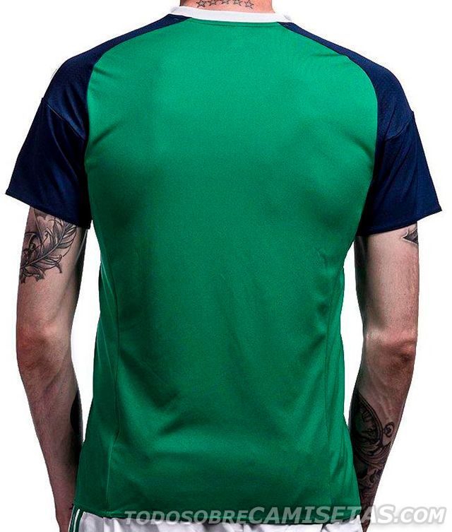 Northern Ireland Euro 2016 Home Kit by Adidas
