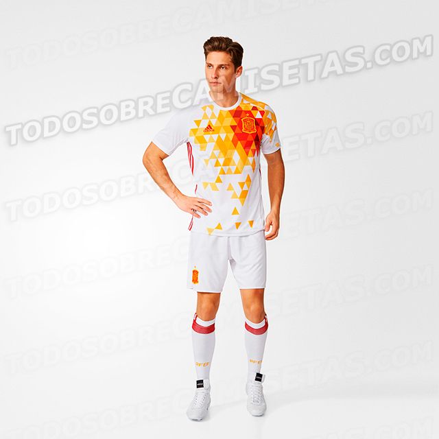 Camiseta Suplente España Euro 2016