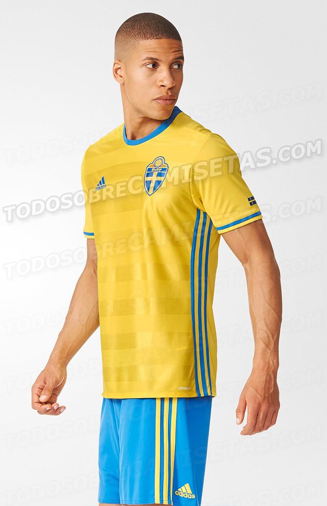 Sweden Euro 2016 Home Kit LEAKED