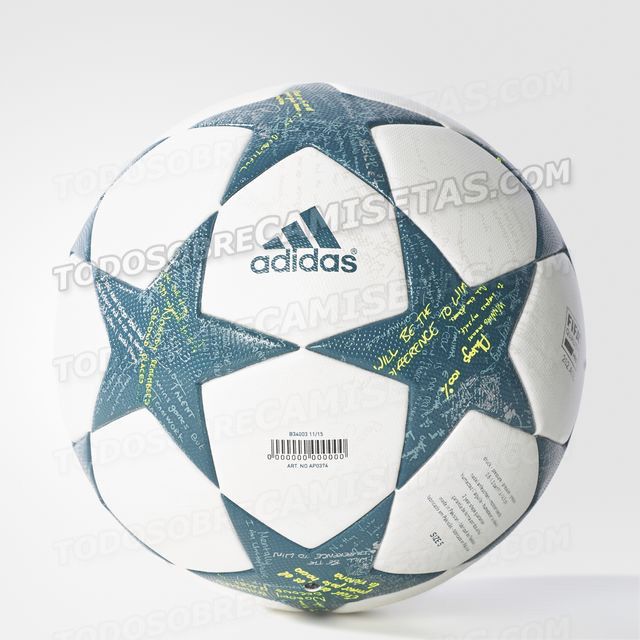 ANTICIPO: UEFA Champions League 16/17 Adidas Finale Ball